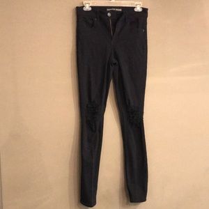 Express high rise black legging
